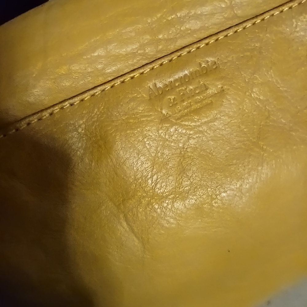 Abercrombie & Fitch Yellow Messenger Bag - Picture 5 of 5